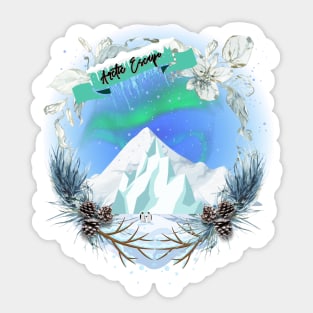 Arctic Escape Sticker